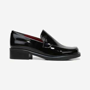 Franco Sarto Franco Bocca Slip On Black Patent Leather Loafer Size 9.5